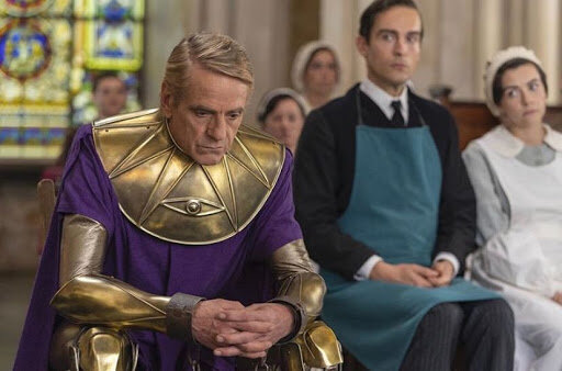 Джереми Айронс в роли постаревшего  Озимандии