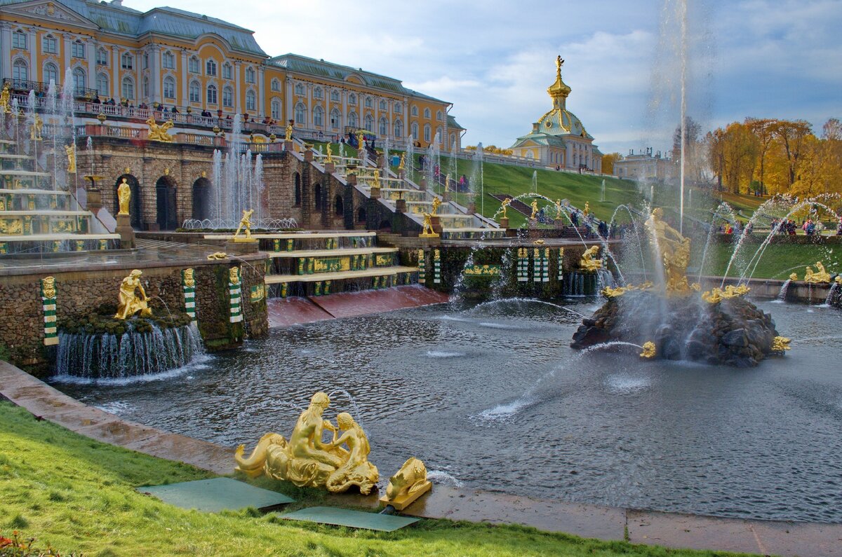 Фонтаны Петергофа