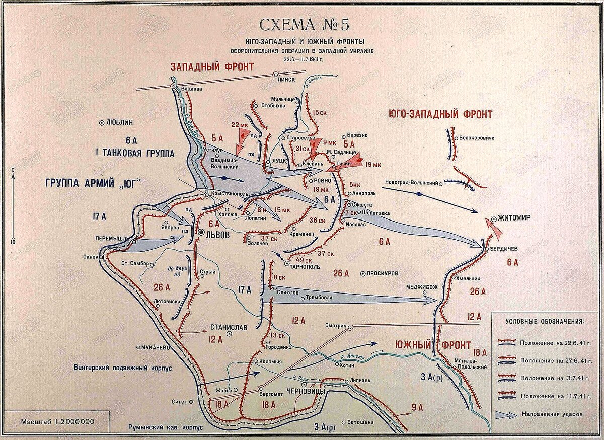 Оборонительная операция на западе Украины