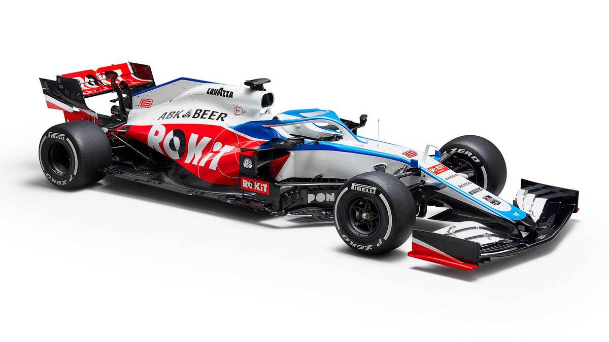Болид команды Williams для сезона Формулы-1 2020 года