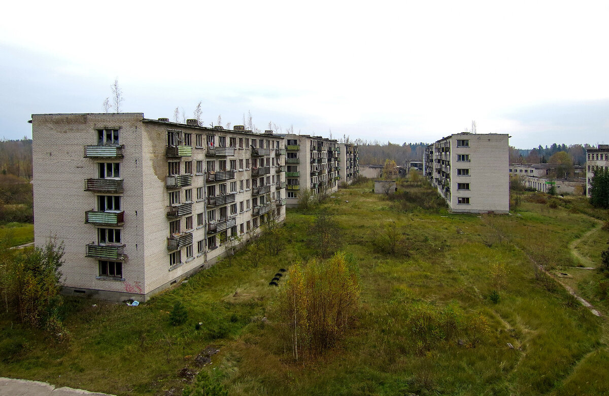 Скрунда военный городок Латвия