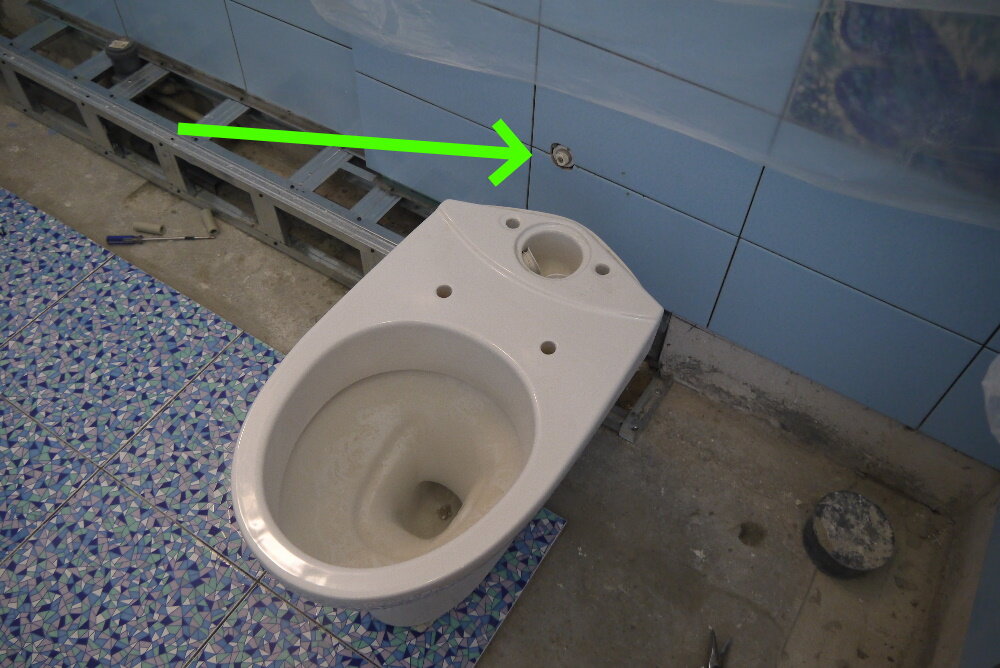 Кран для унитаза