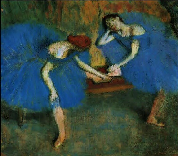 "Две танцовщицы", 1899, Музей Орсе, Париж, Франция