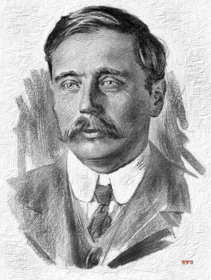 Герберт  Уэллс  . 