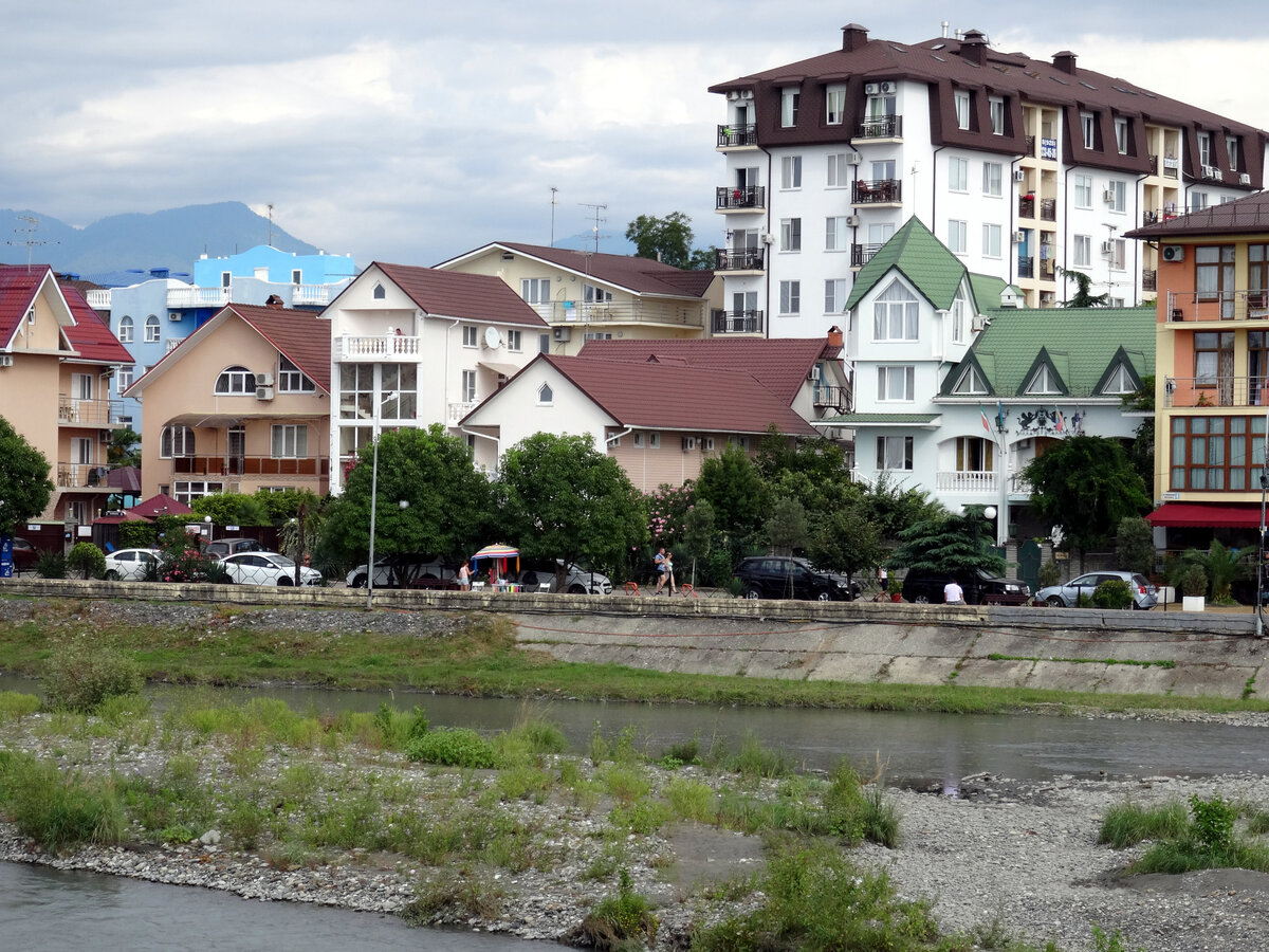 адлер река мзымта впадает в море