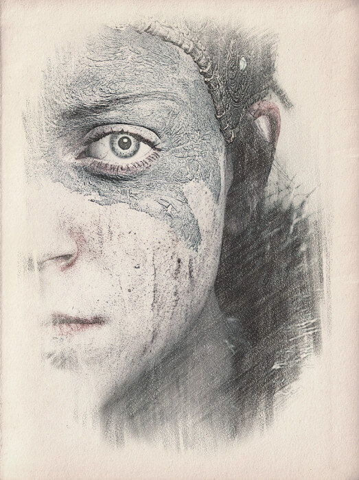 Героиня игры Сенуа. Изображение создано автором статьи.