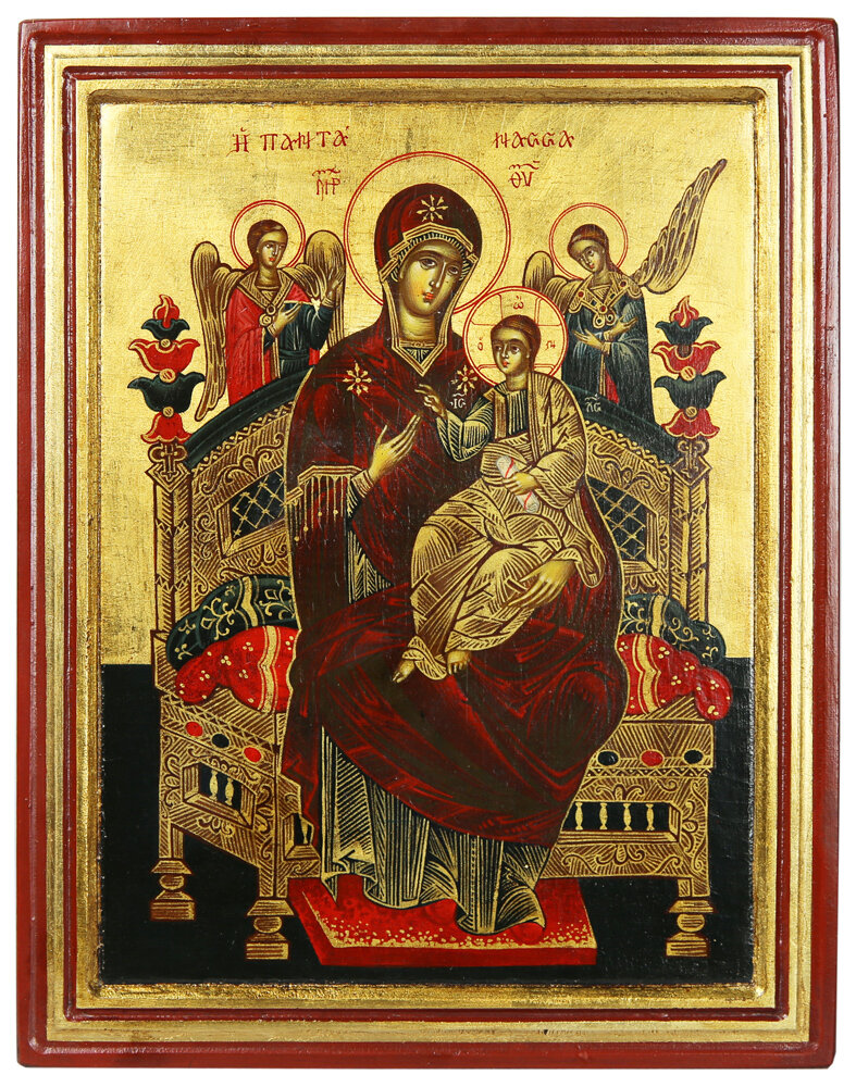 Чудотворная икона Всецарица. Молятся об исцелении больные онкологией.