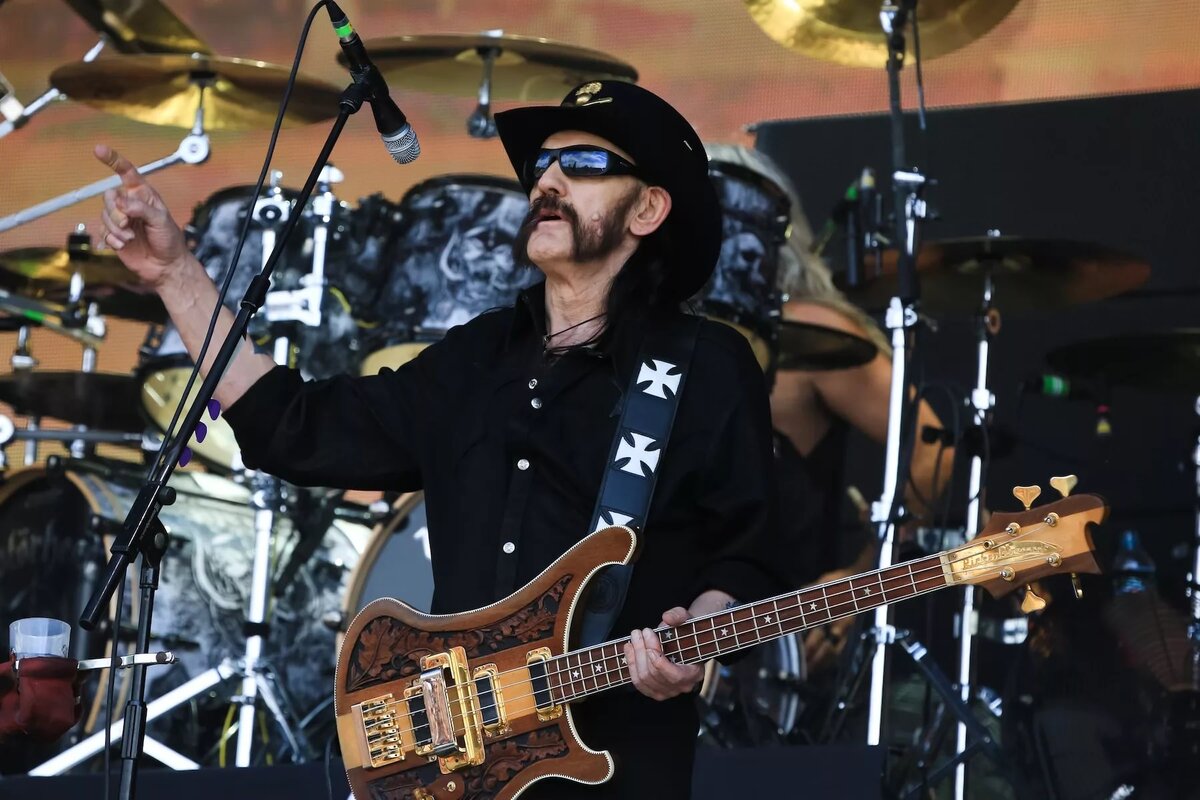 Lemmy on Stage