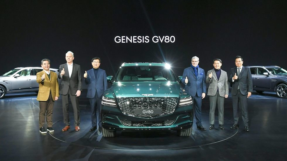 Продажи GV80 официально стартовали в Южной Корее в январе