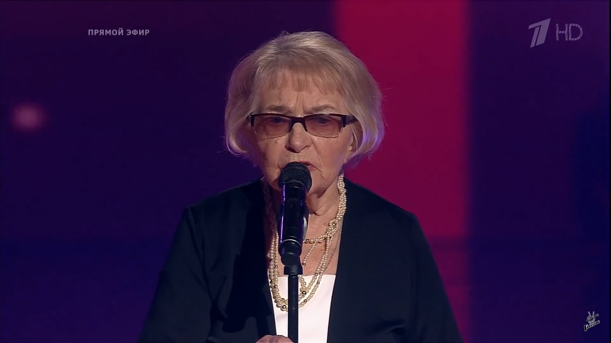 Дина Юдина – победитель третьего сезона Голос 60+