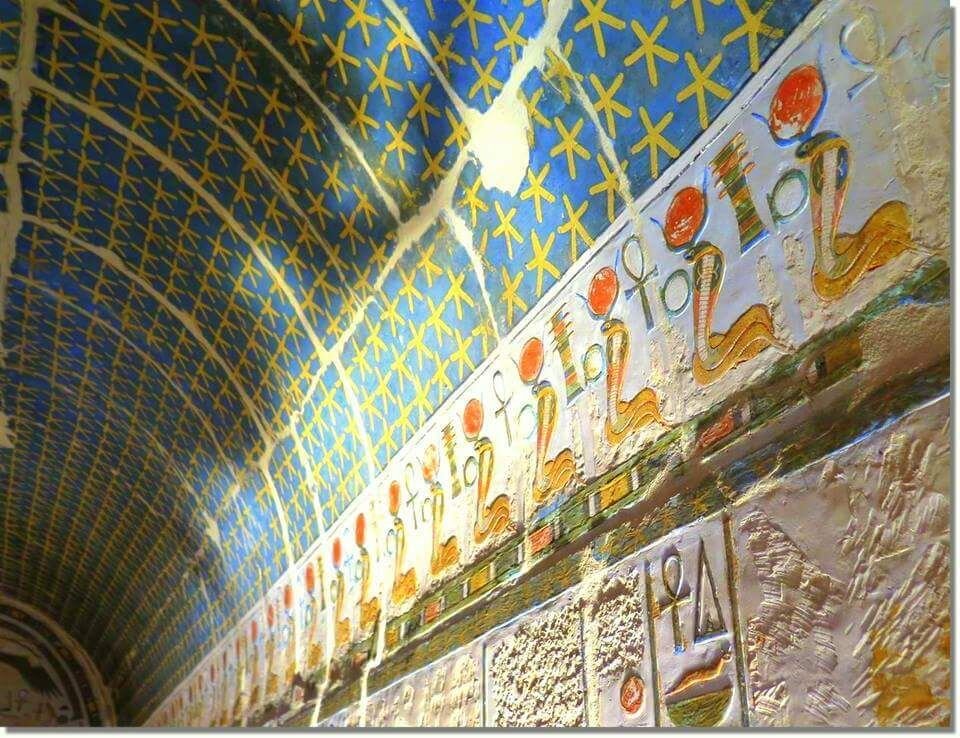 Свод в храме Хатшепсут