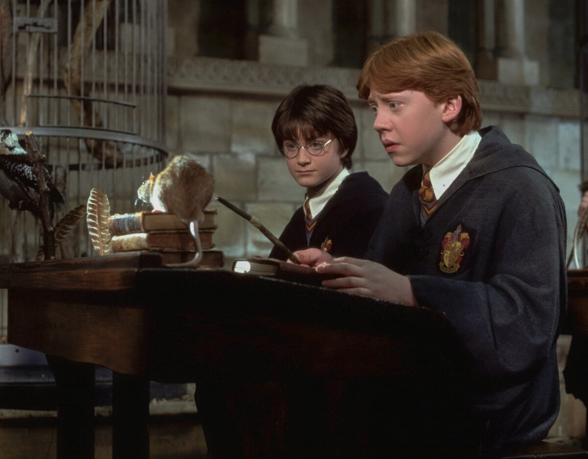 Кадр из фильма о Гари Поттере