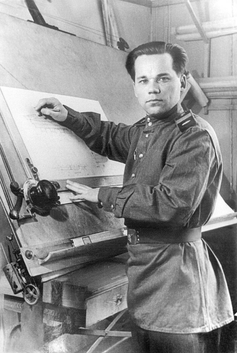 М. Т. Калашников в молодости 