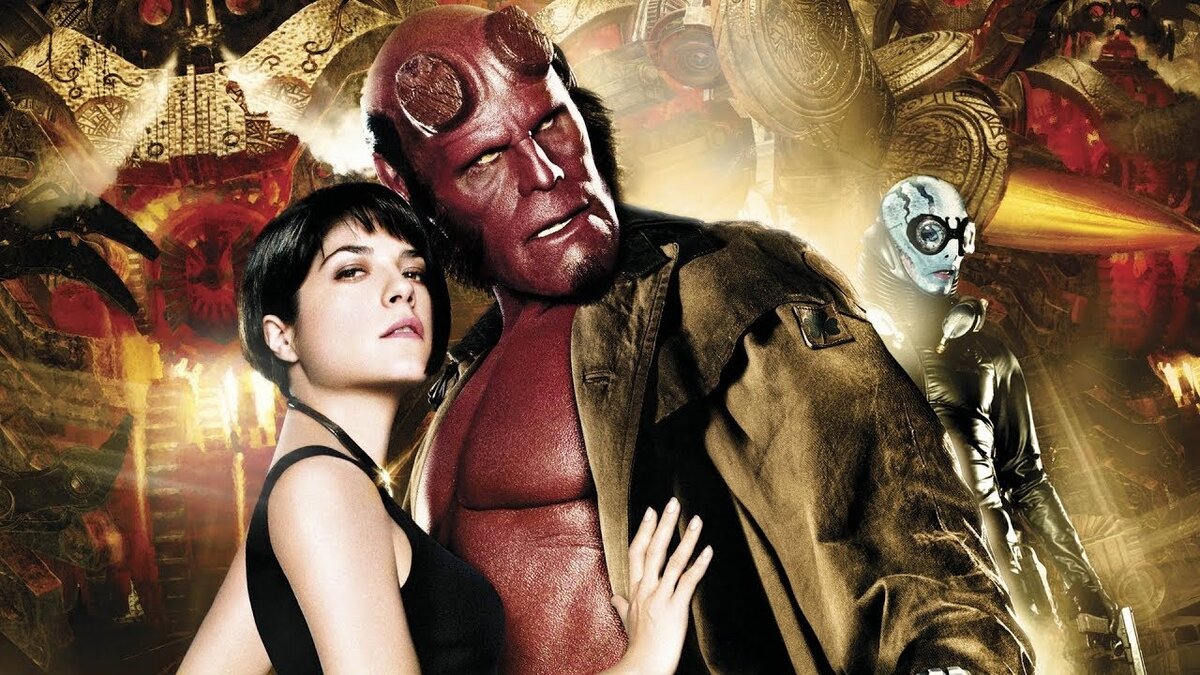 Постер к фильму "Хеллбой 2: Золотая армия". Источник фото: https://clck.ru/Sr244