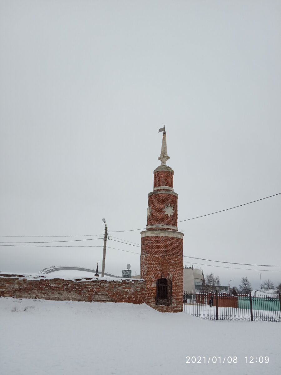 Северо-западная башня Брусенского монастыря