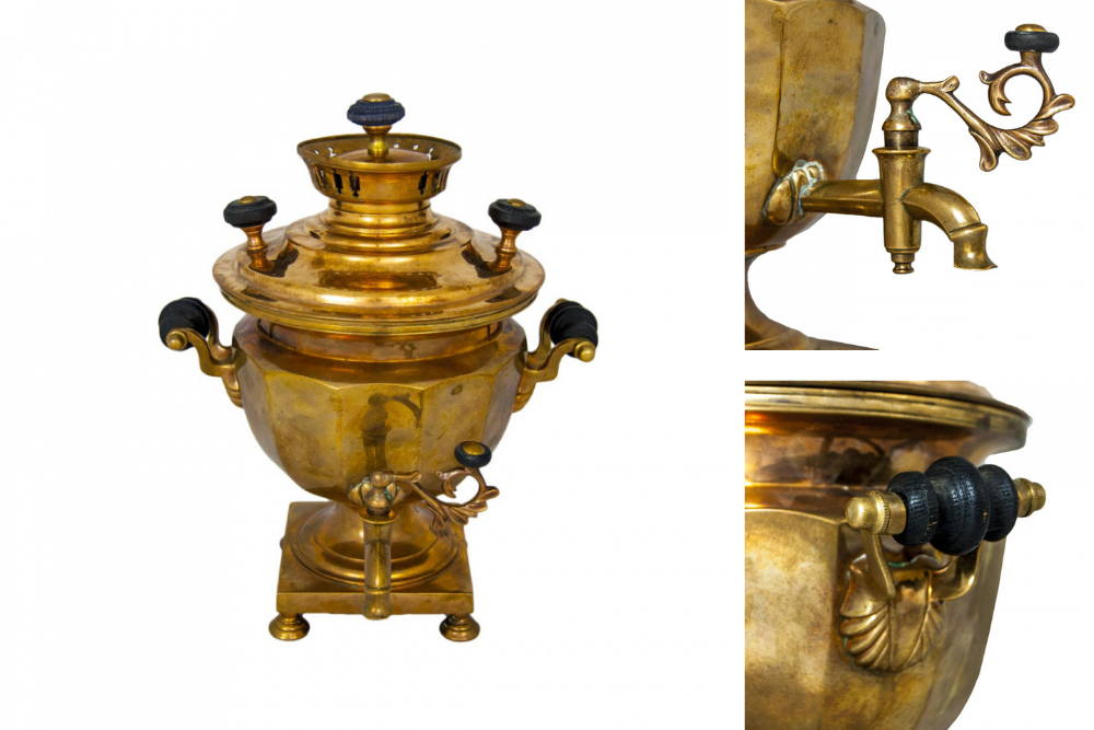 Тульский самовар середины XIX века