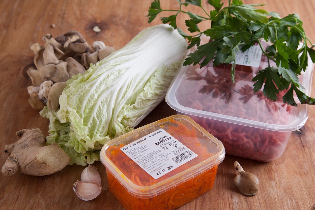 В кадре не все продукты, но основные!