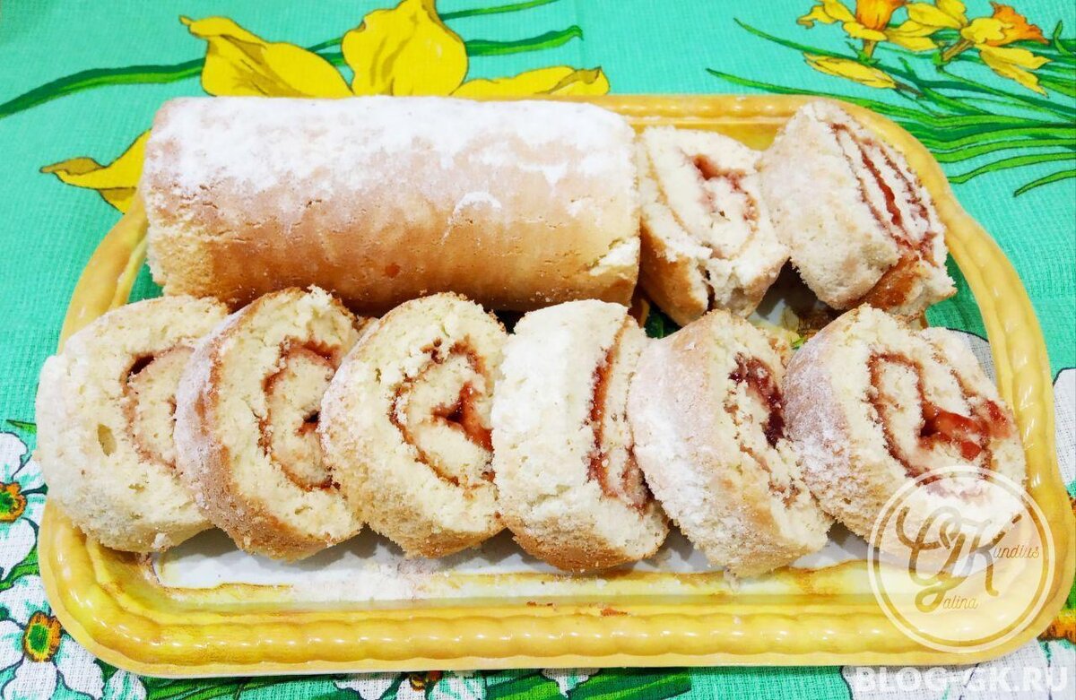 Рулет с джемом