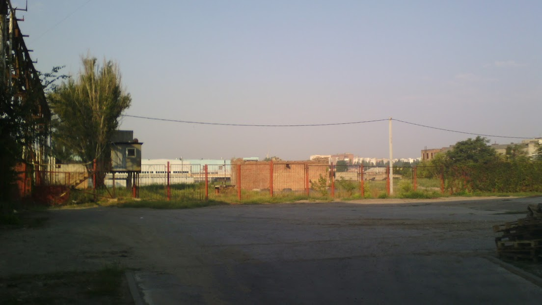 Эстакада и промзона