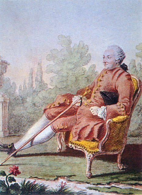 Картина Барон Гольбах, 1766 год