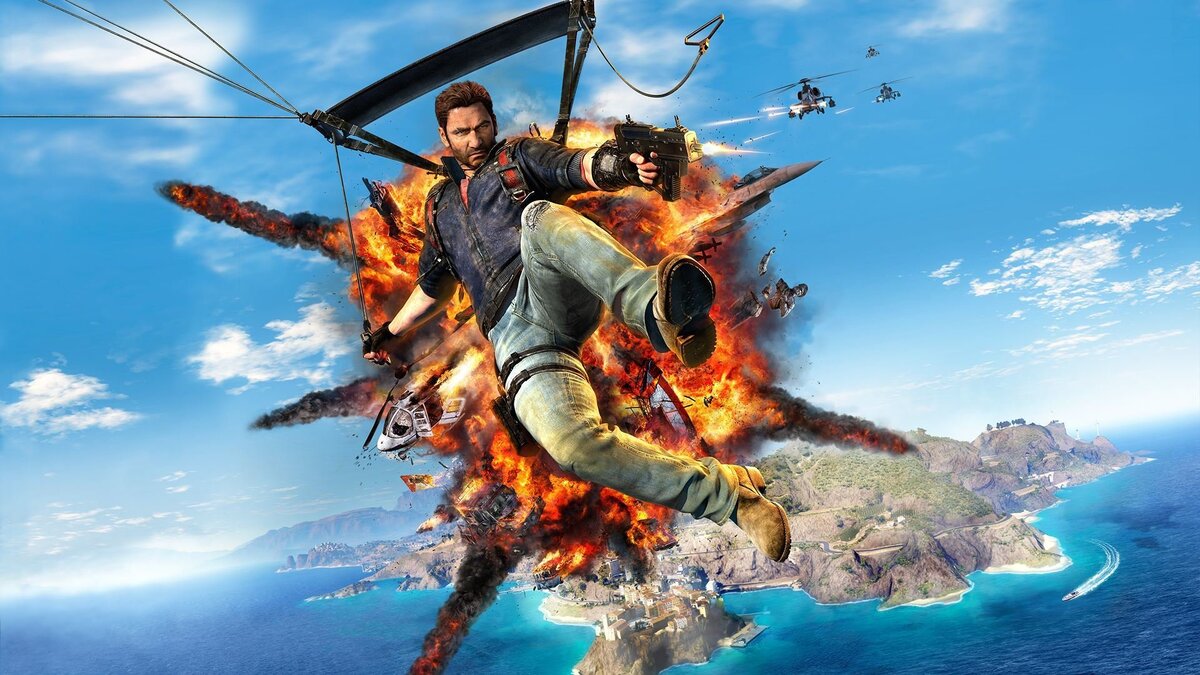 Обои к серии игр Just Cause. Источник w-dog.ru