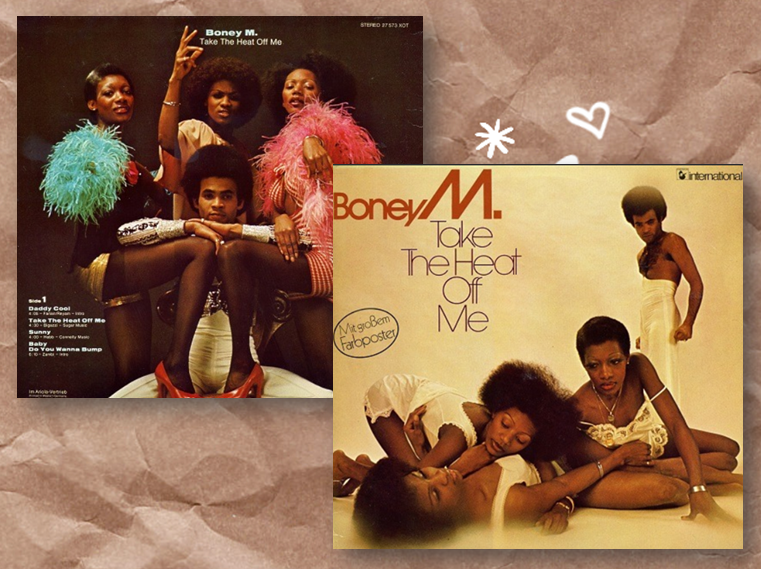 Boney m let it all be music. Boney m альбомы. Boney m пластинка. Бони м обложка альбома. Boney m плакат.