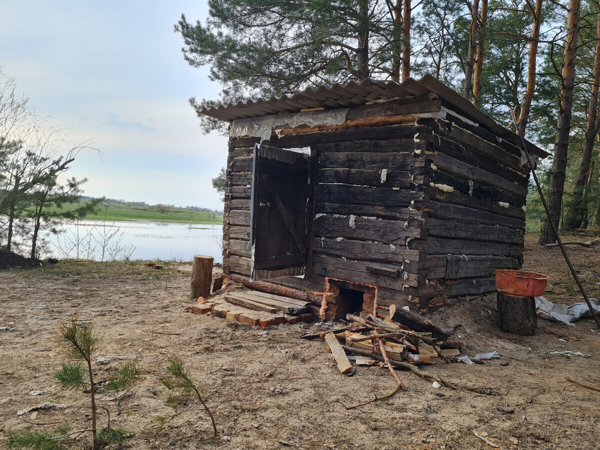 Отлично отдохнули на природе, там настоящая баня! в лесу у речки.