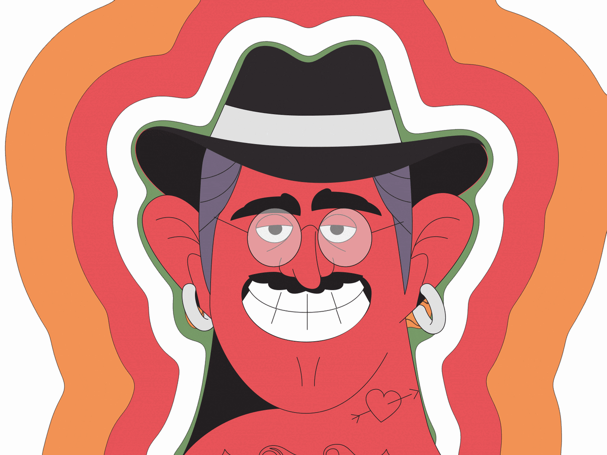 Анимированный персонаж для греческого бара от креативного дуэта Odd Bleat