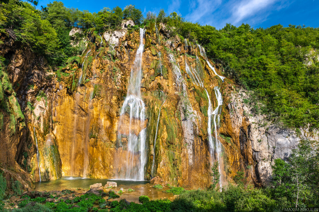 Велики Слап на Плитвицких озерах, Хорватия