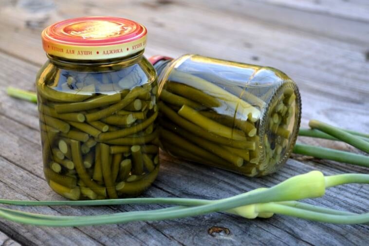 Маринование чесночных стрелок. Чесночные стрелки на зиму. Маринованные стрелки чеснока. Заготовка чесночных стрелок на зиму.