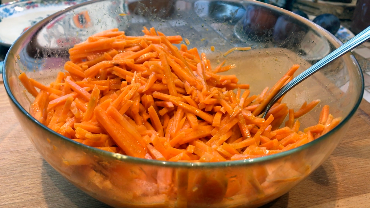 Корейская морковка