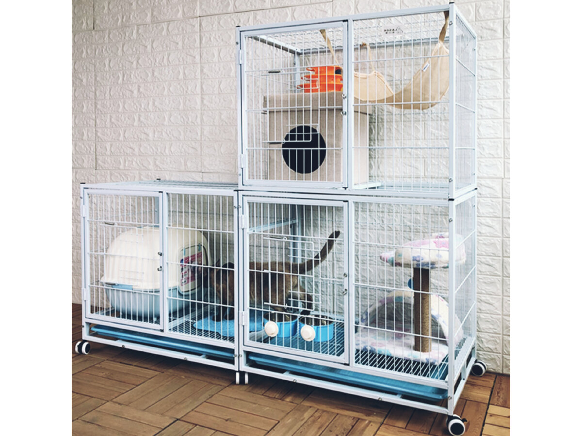 Вольер для животных кошек и собак клетка в квартиру