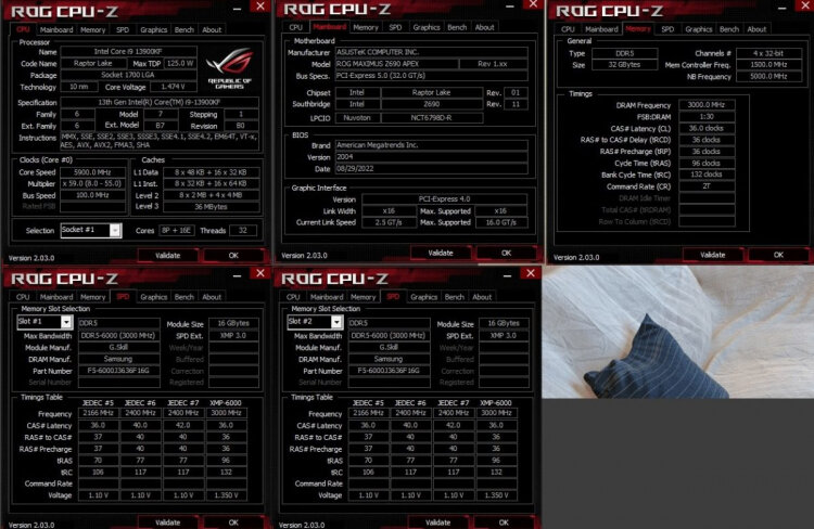  📷    Разгон Intel Core i9-13900KF. Источник изображения: Coodie