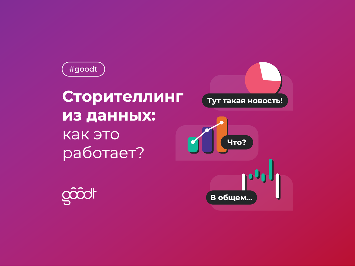 Data driven storytelling: почему вам нужно рассказывать истории на основе  данных | Goodt | Дзен