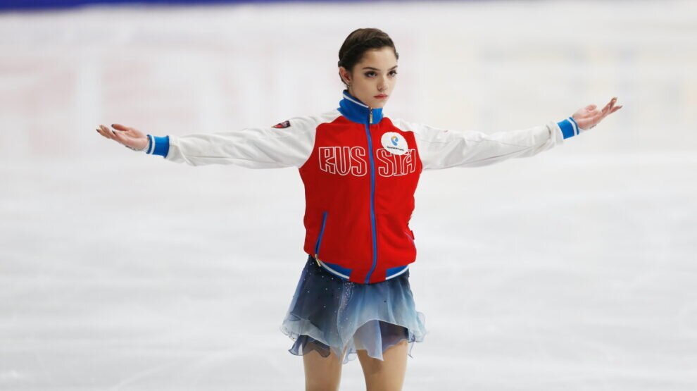 Евгения Медведева выигрывала чемпионаты Европы в 2016 и 2017 годах. Фото: GLOBAL LOOK PRESS