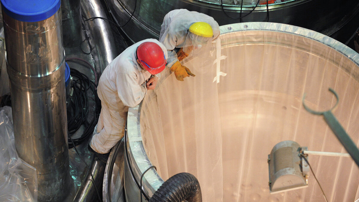    Строительство реактора© РИА Новости . Павел Лисицын