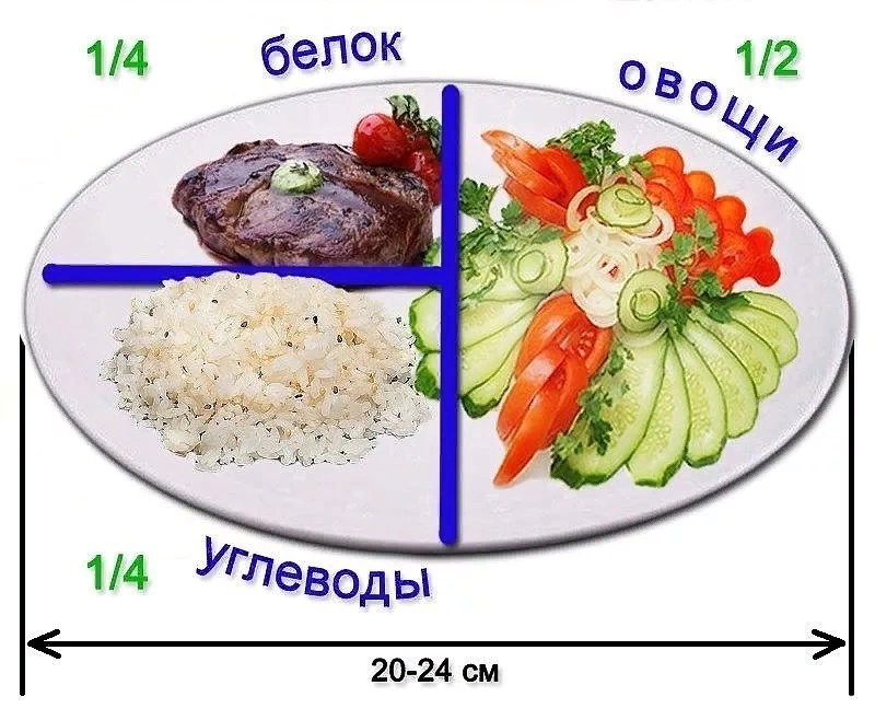 Правило тарелки картинки