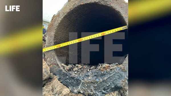 Внутренний диаметр трубы — всего 32 сантиметра. Фото © LIFE