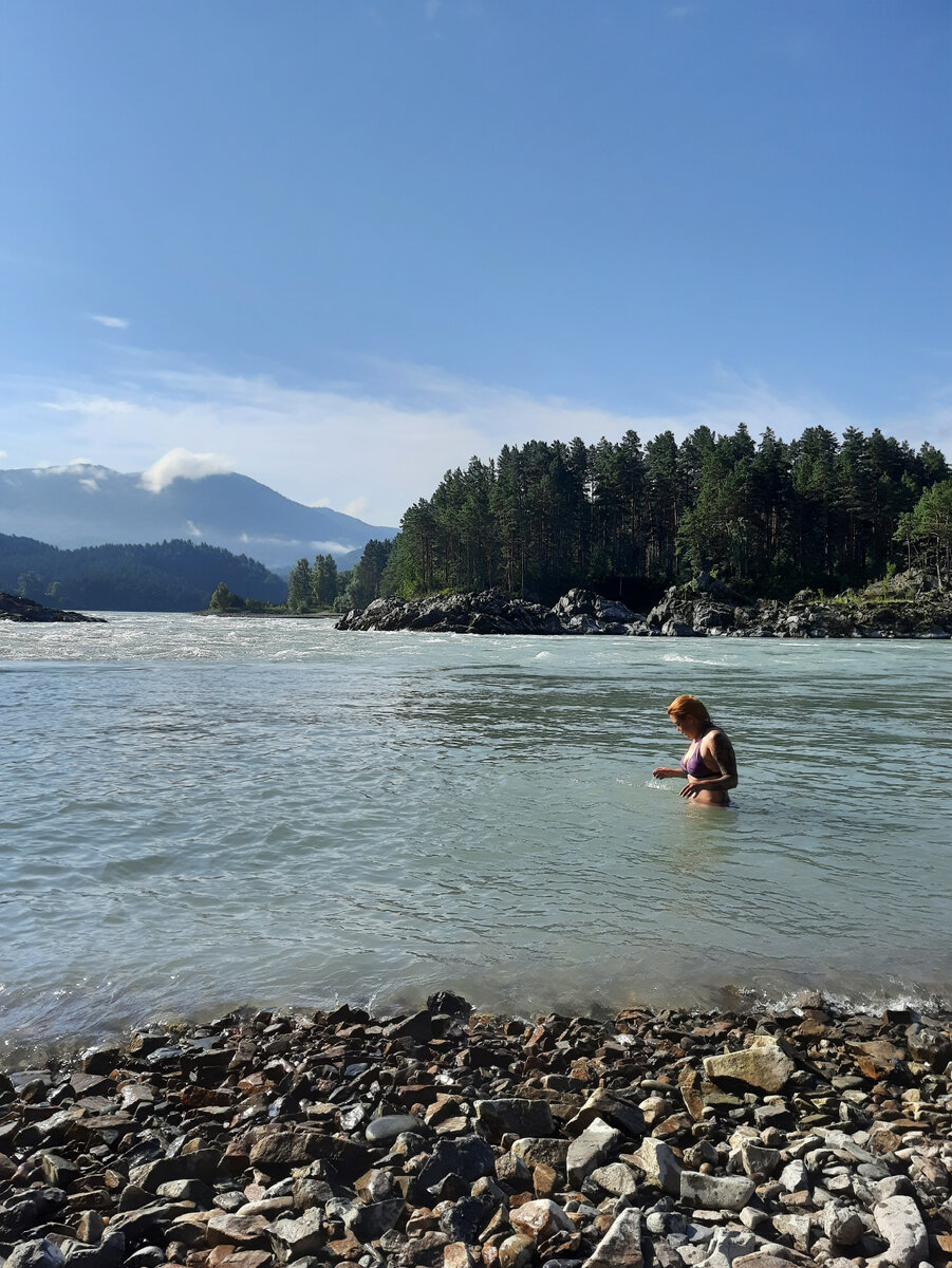 Манжерокский порог на Катуни