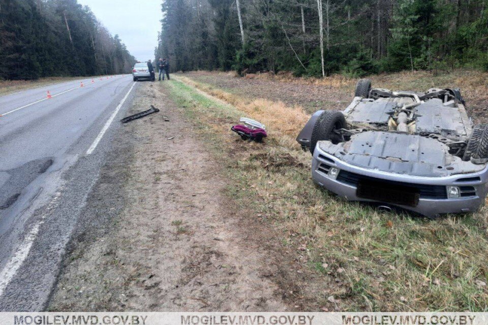     Двое шестимесячных детей пострадали в результате ДТП в Быховском районе. Фото: mogilev.mvd.gov.by