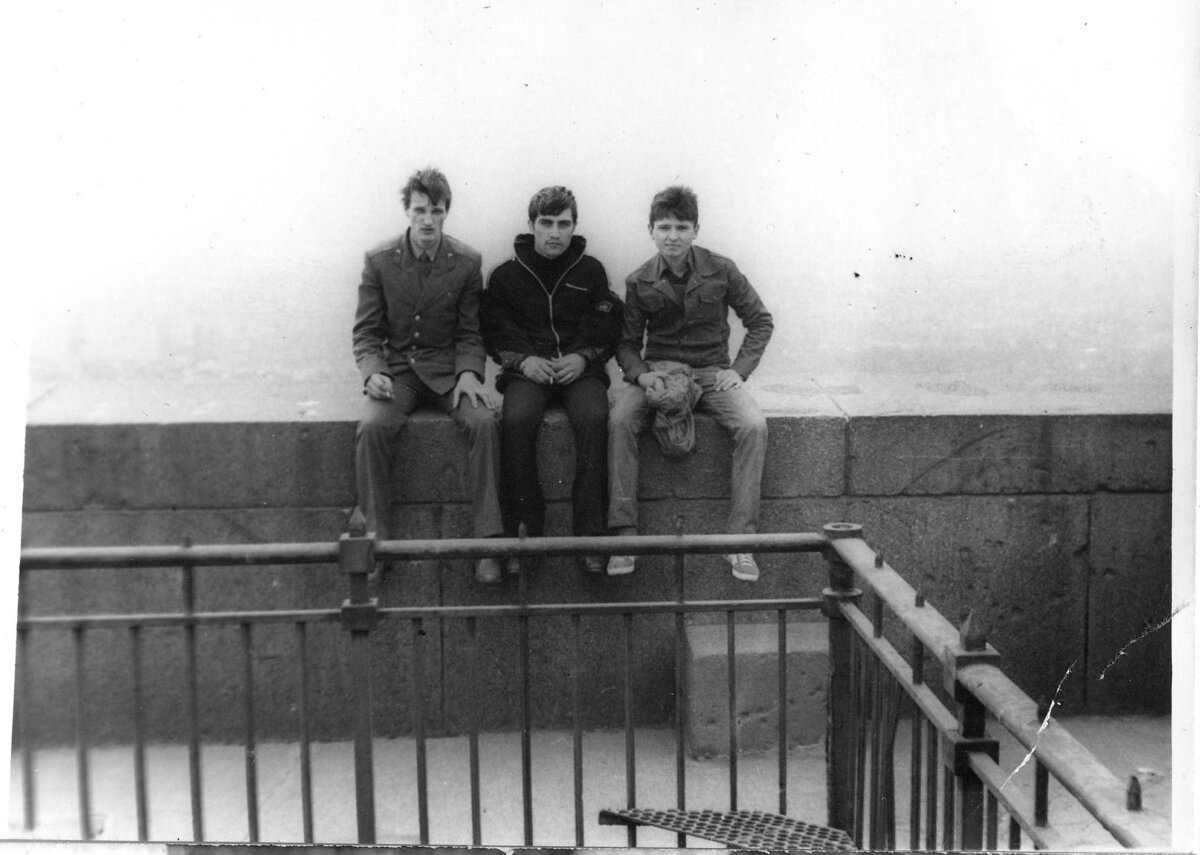 Лейпциг. На башне памятника "Битве народов"...