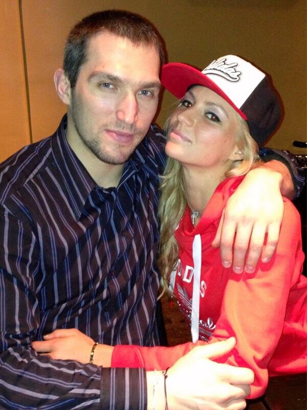 Александр Овечкин с Марией Кириленко. Фото соцсети Марии Кириленко