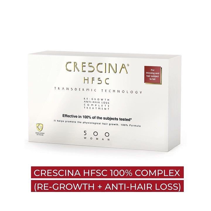 Crescina HFSC 500 complex - курс ампул против выпадения и для роста волос