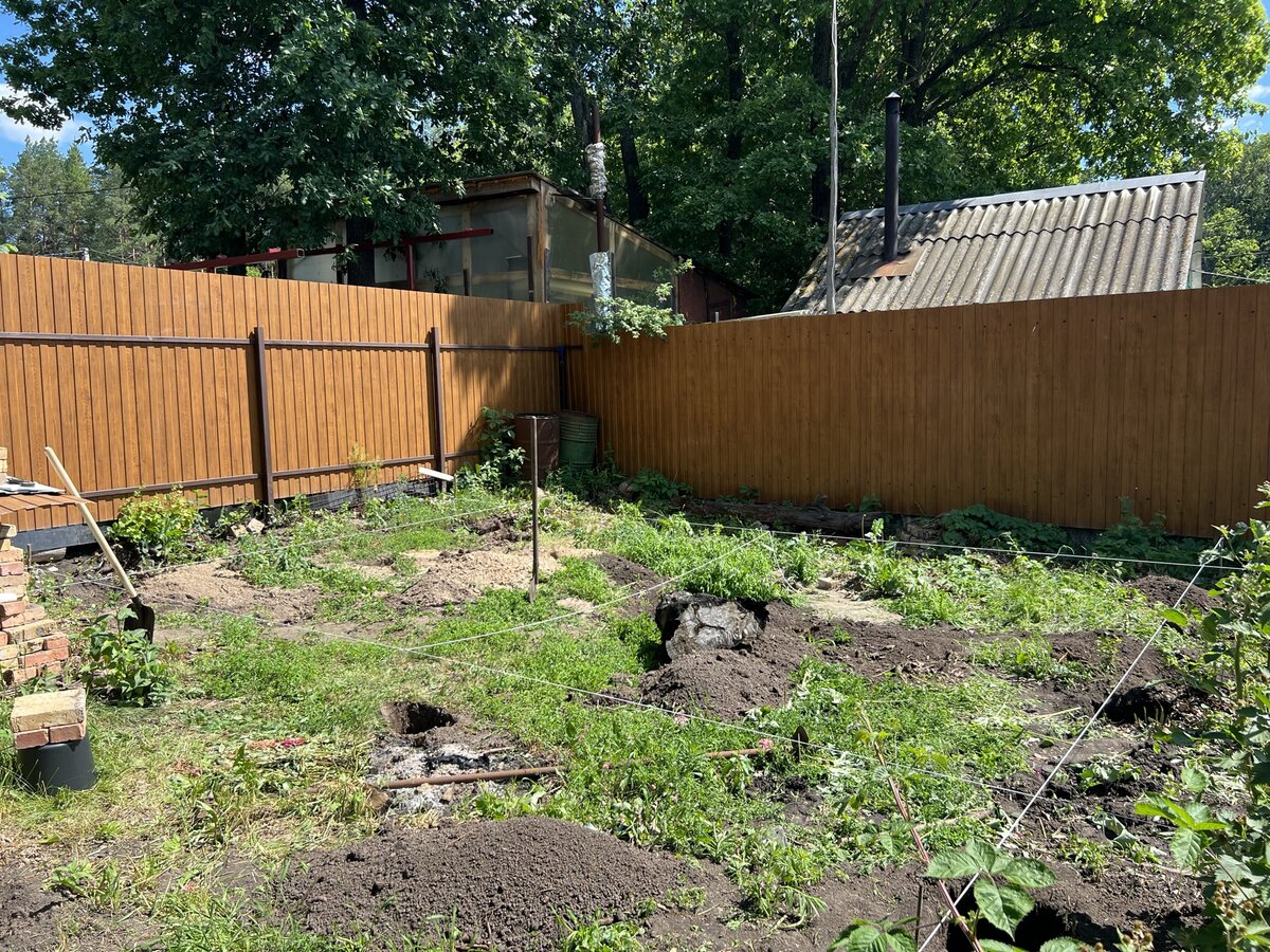 Для участках в СНТ не установлен тип ограждений