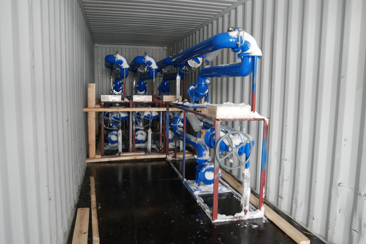 Установки нижнего слива УСН производства АО "Промприбор"