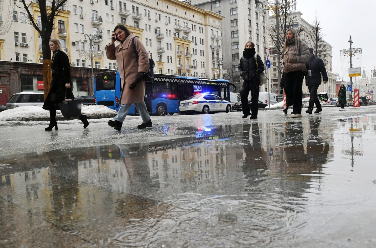 Непогода в москве
