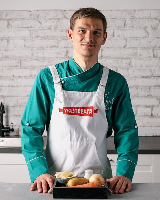 Михаил Асачук, шеф-повар, салат-бар Crispy