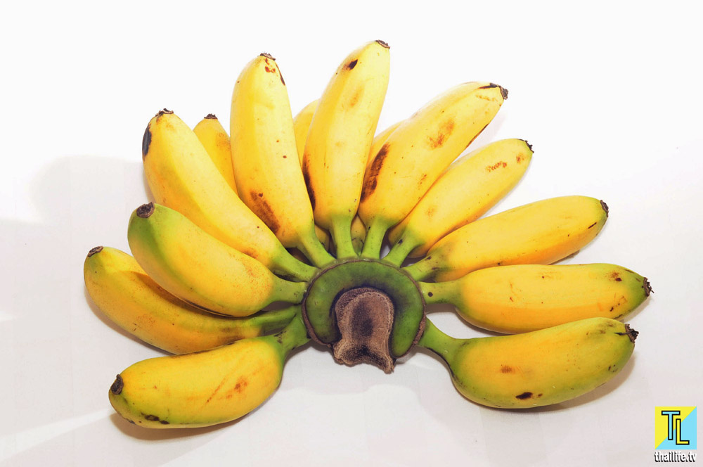 Связка Тайских бананов - обычно на улице стоит 20 бат.