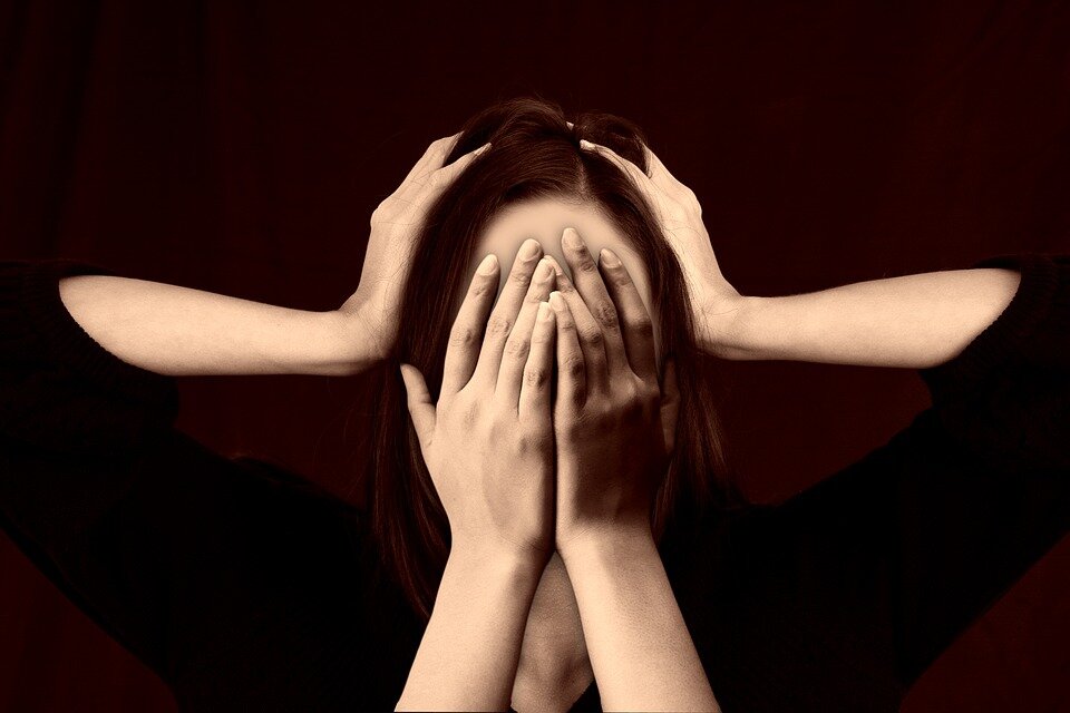 https://pixabay.com/photos/woman-face-bullying-stress-shame-2696408/