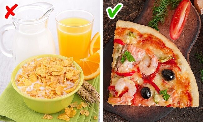 Пицца на завтрак? что может быть лучше!?